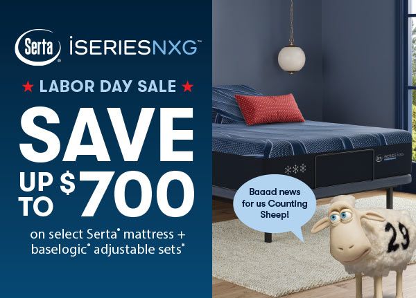 Serta iSeries NXG save up to $700